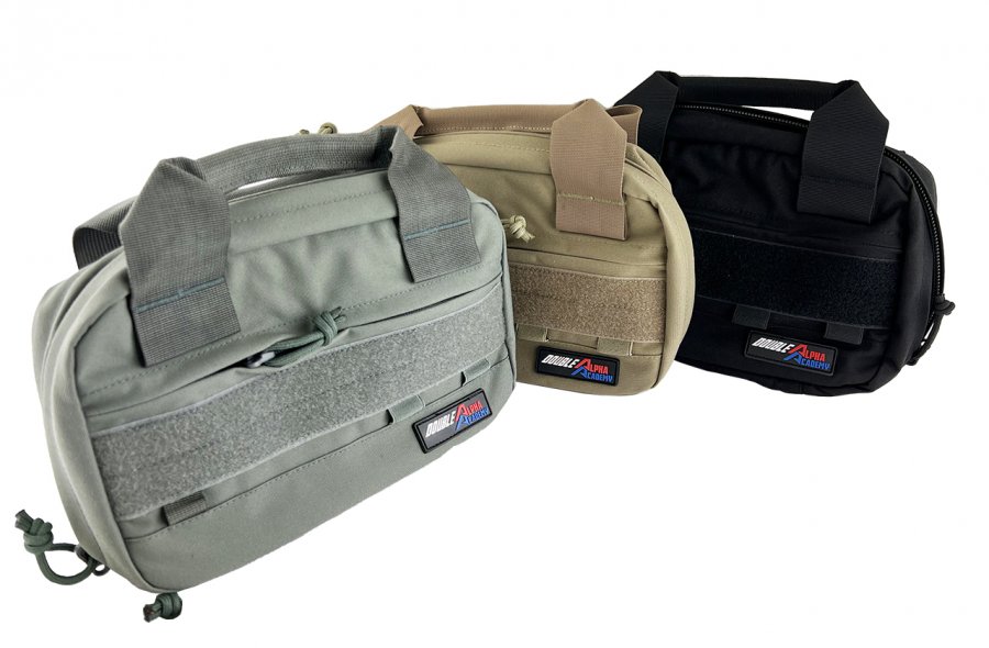 DAA 1G Bag single pistol range bag in black