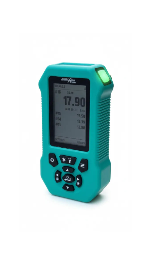 Double-Alpha Edge Shot Timer